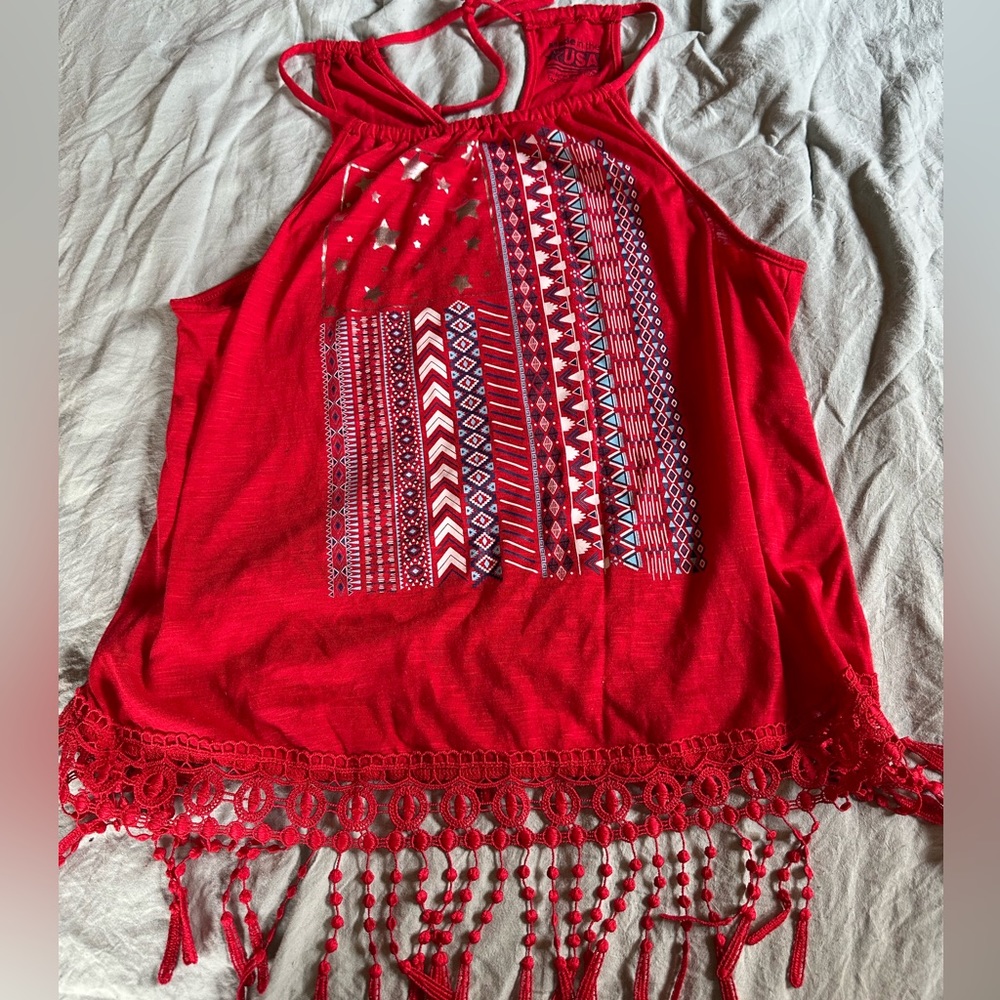 4th of July tank top